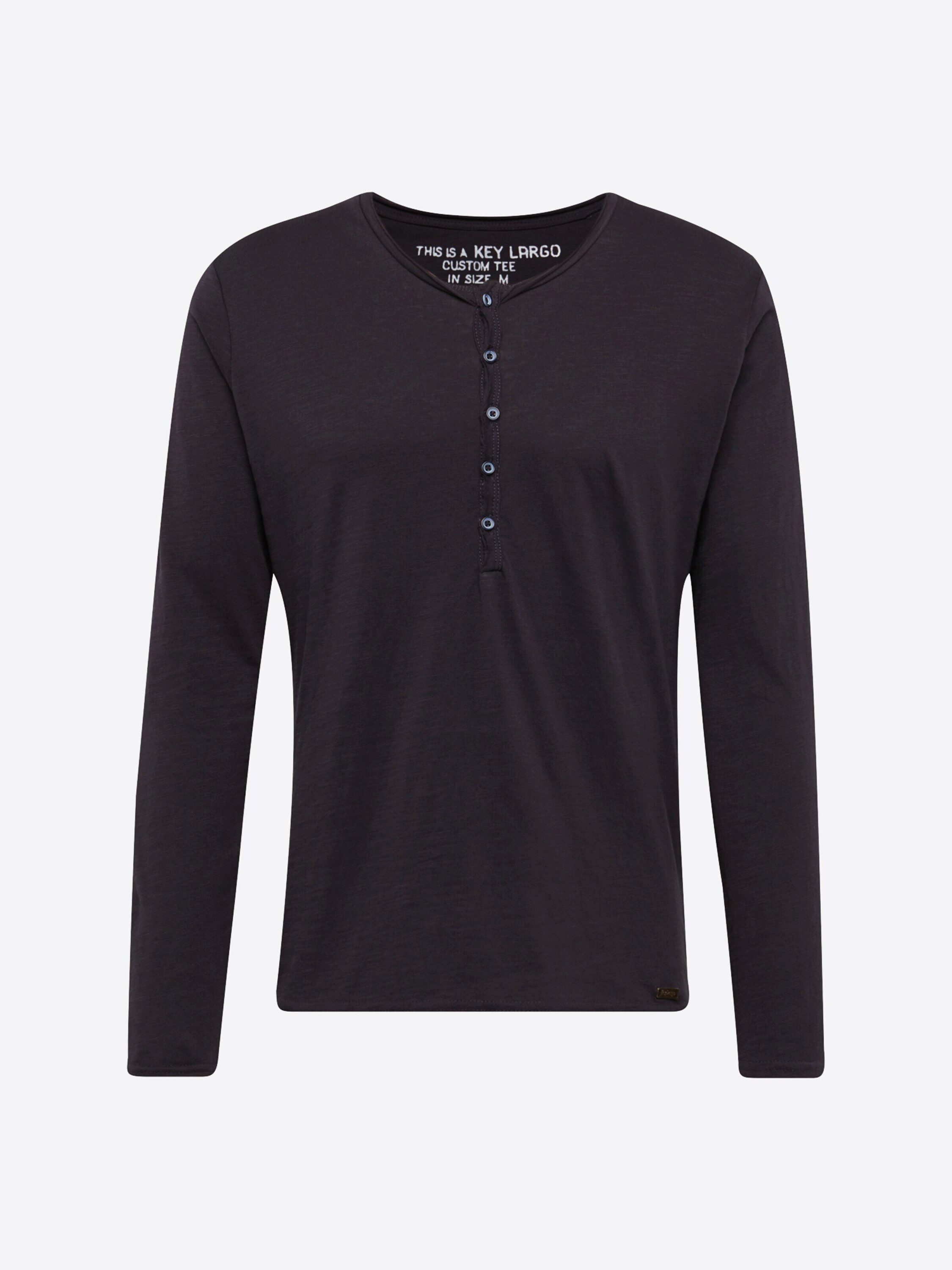 Key Largo Langarmshirt MLS00038 (1-tlg)