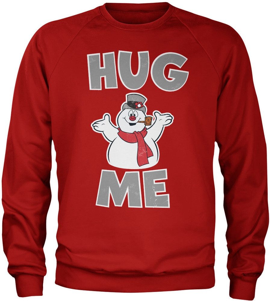 Frosty The Snowman Rundhalspullover Hug Me Sweatshirt