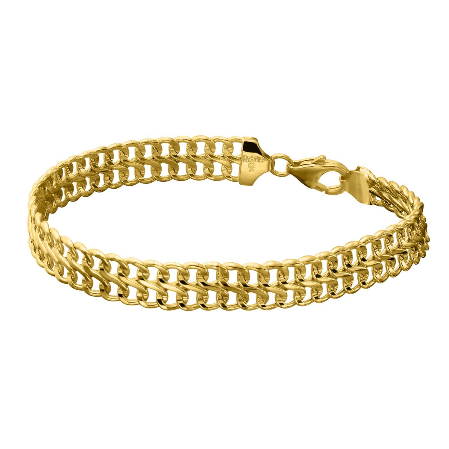 LUCARDI Gliederarmband Armband - 585 Gold - Gold - Damen