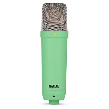 RØDE Mikrofon NT1 Signature Green (Studio-Mikrofon Grün), mit Mikrofonständer