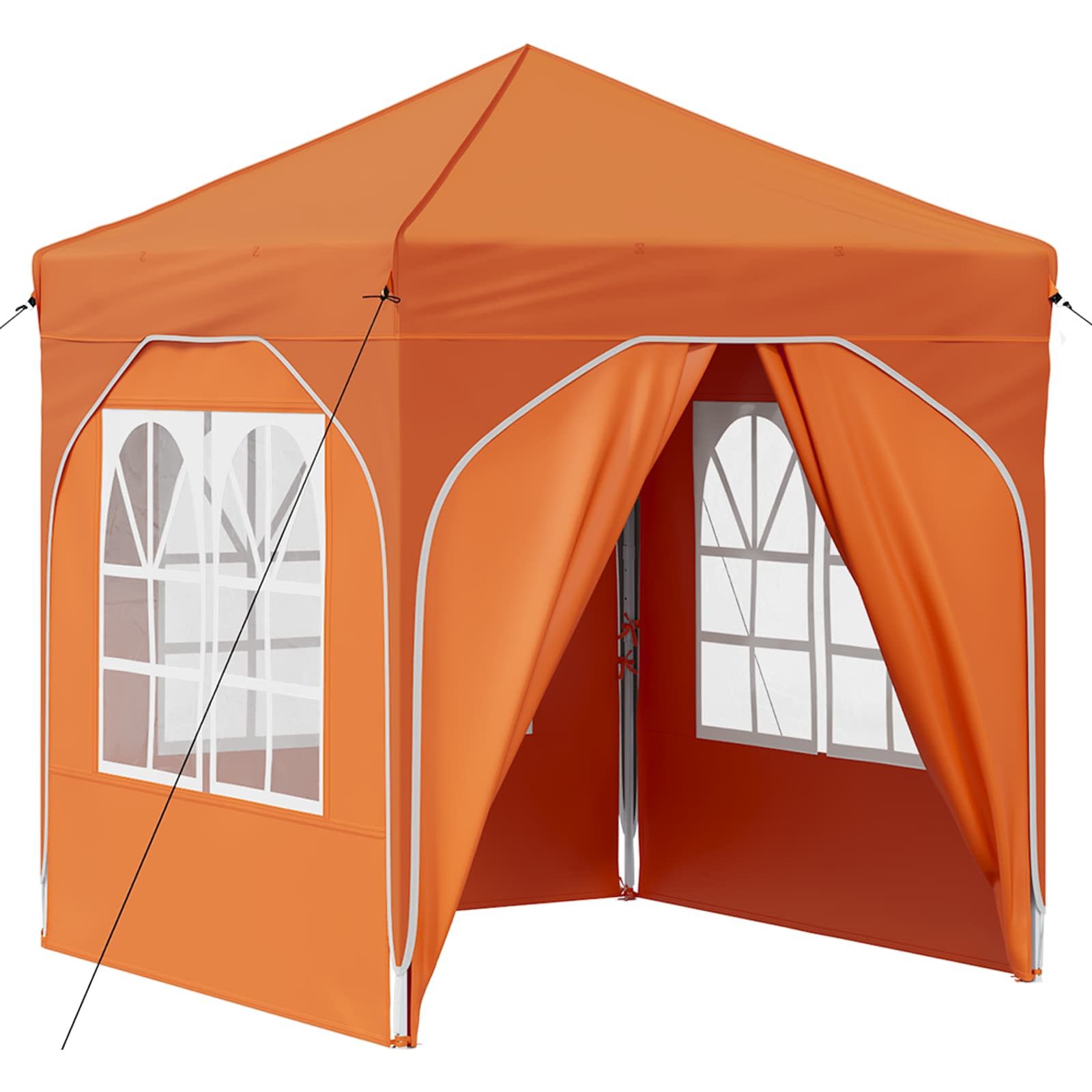 vidaXL Partyzelt Pop-up Partyzelt 192 x 192 x 245 cm Orange