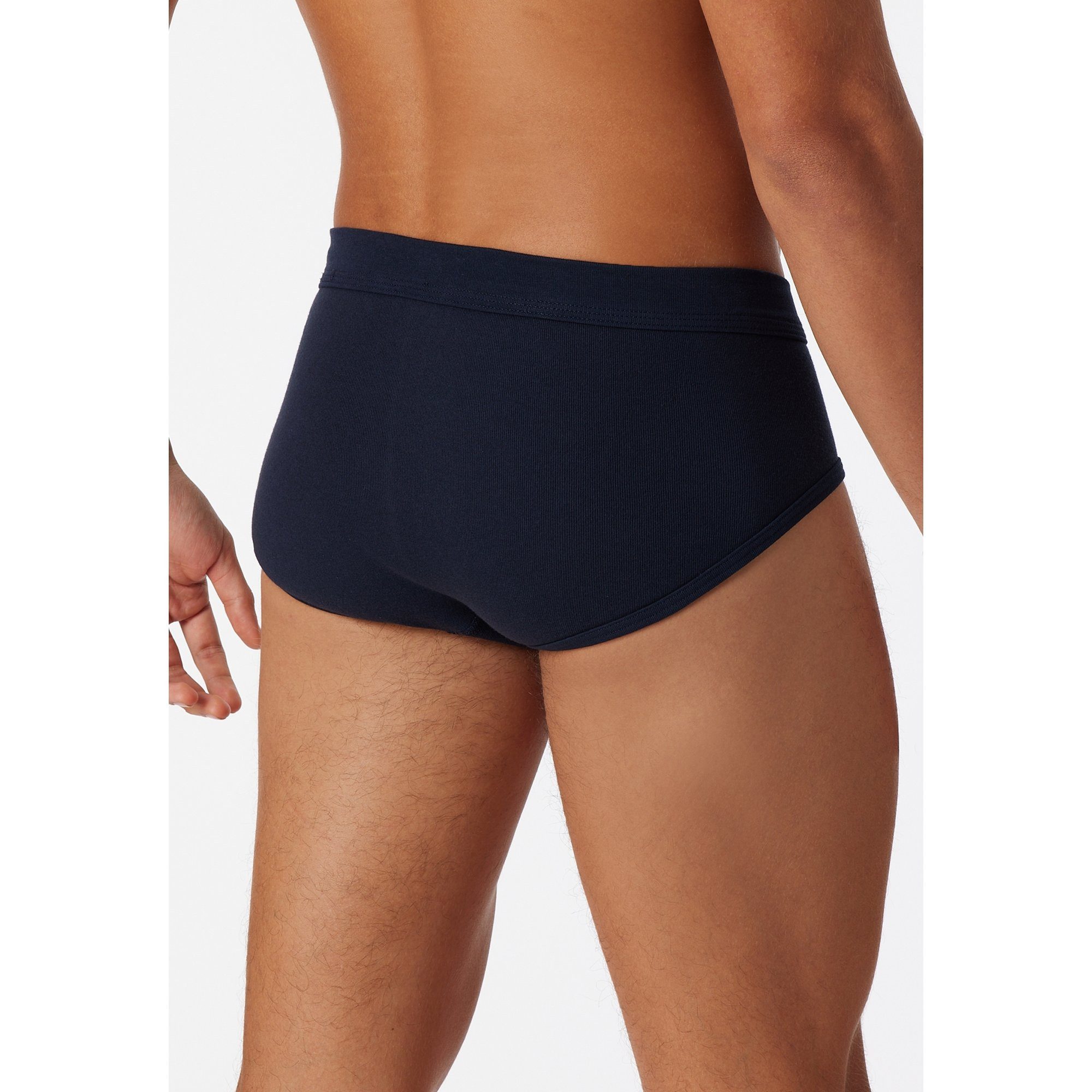 Schiesser Slip Herren Slip 4er Pack Baumwolle ESSENTIALS (Packung, 4er Pack)