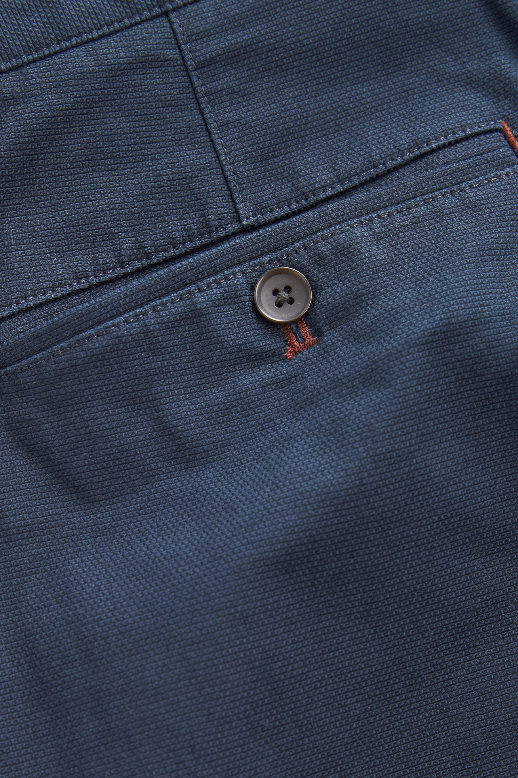 Next Chinoshorts Signature Premium Chino-Shorts (1-tlg) Navy aus Baumwolle Blue