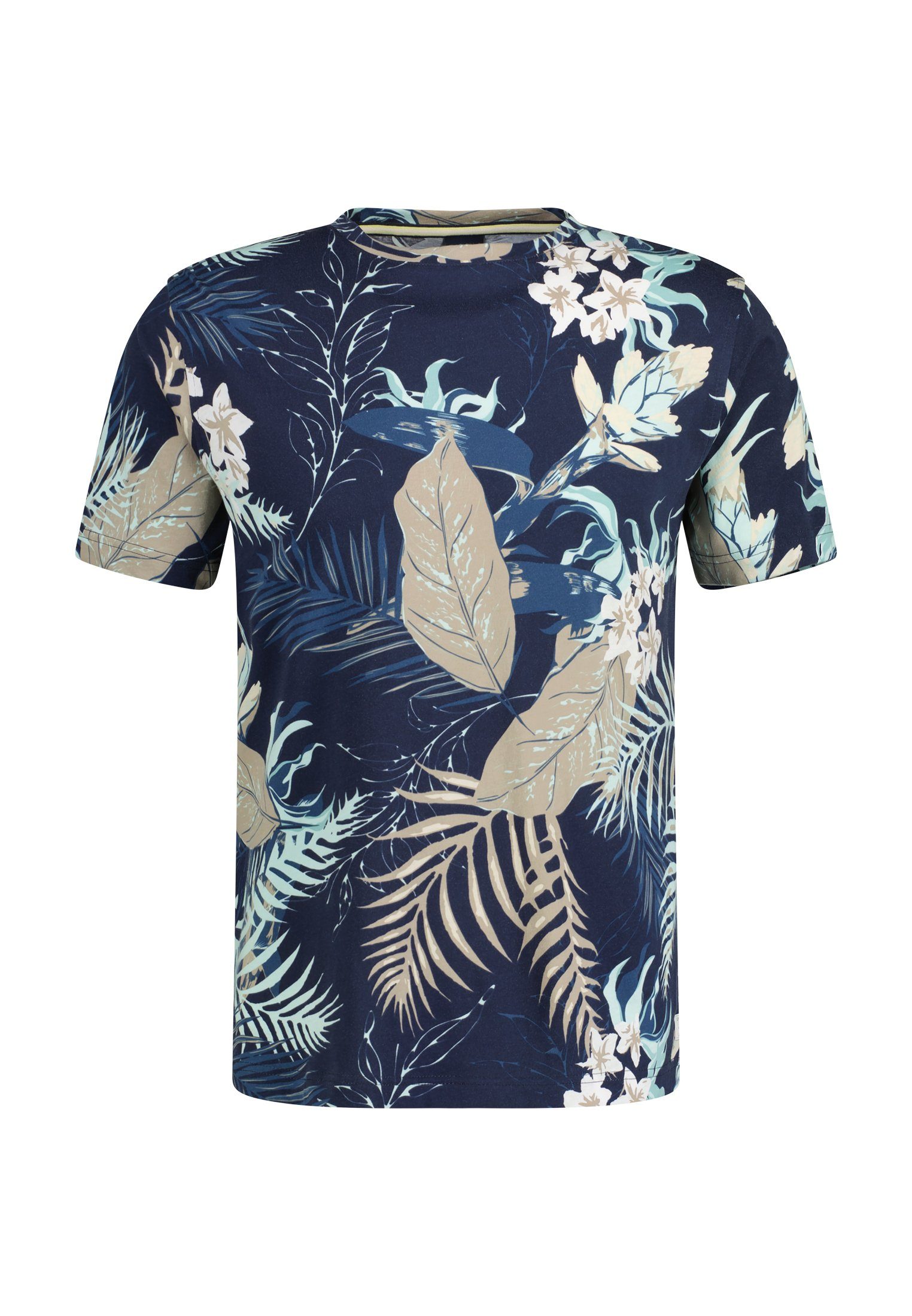 LERROS T-Shirt LERROS T-Shirt NAVY *Hawaii* CLASSIC