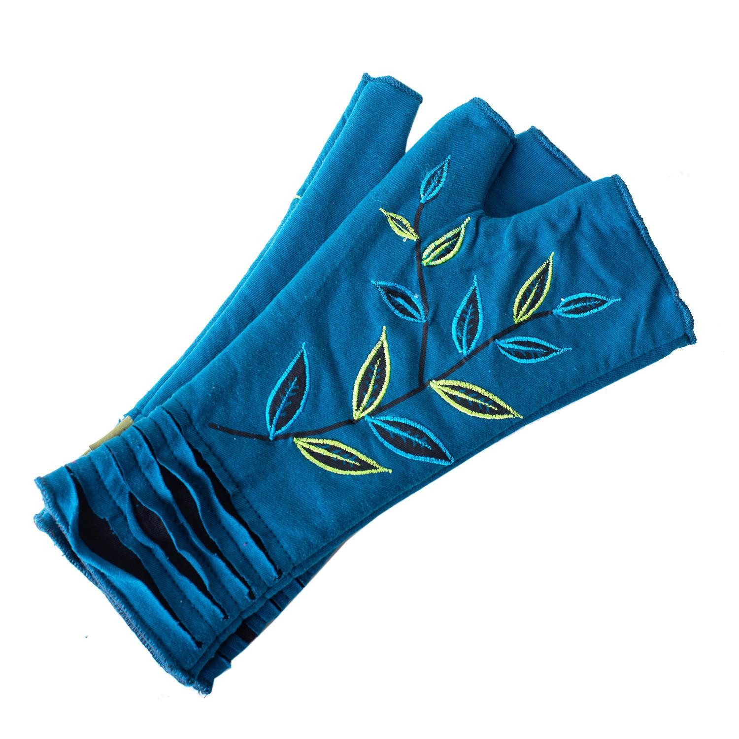 Vishes Armstulpen Bestickte Damen Handschuhe Stulpen günstig online kaufen