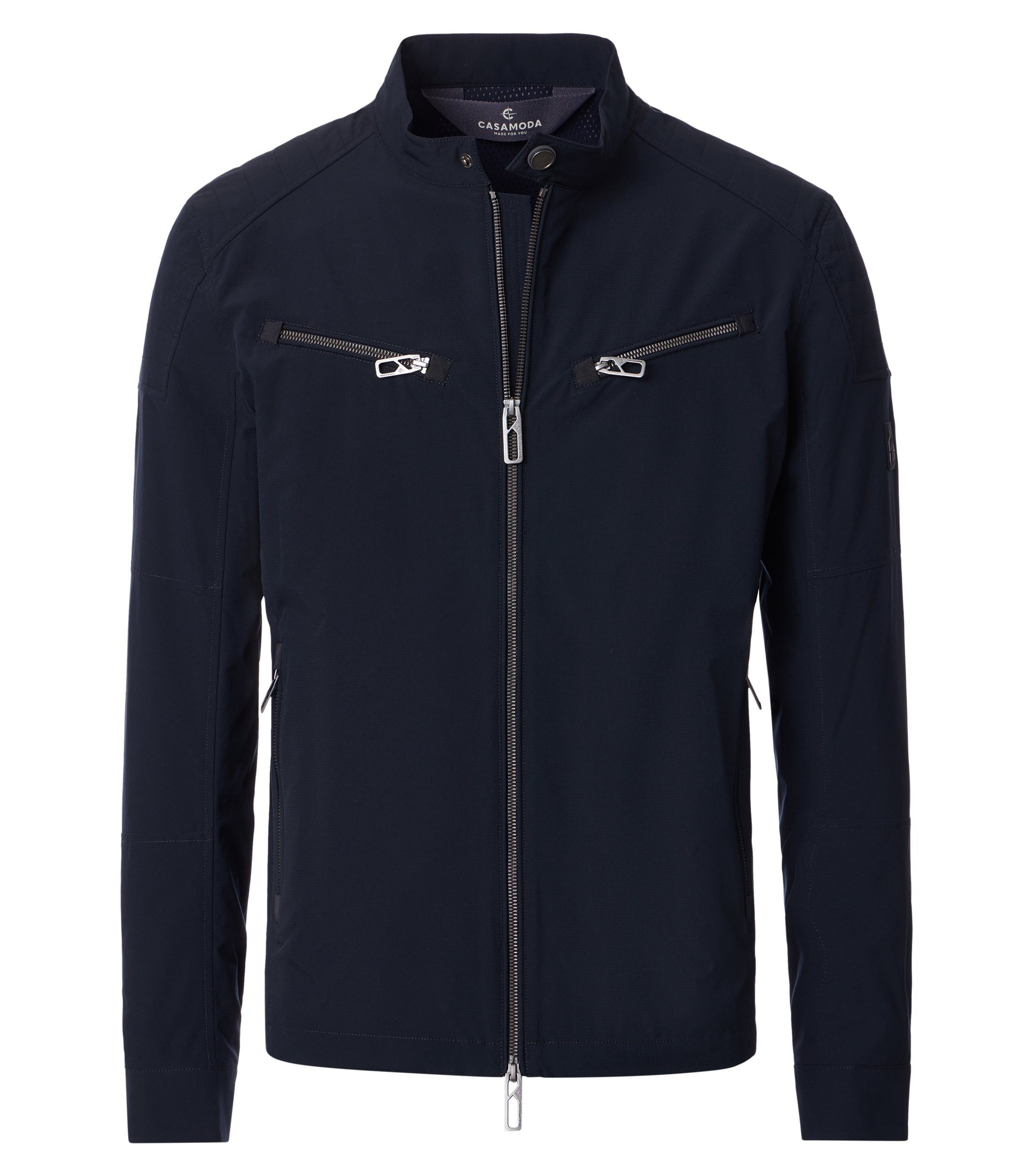 CASAMODA Bikerjacke CASAMODA Übergangsjacke uni