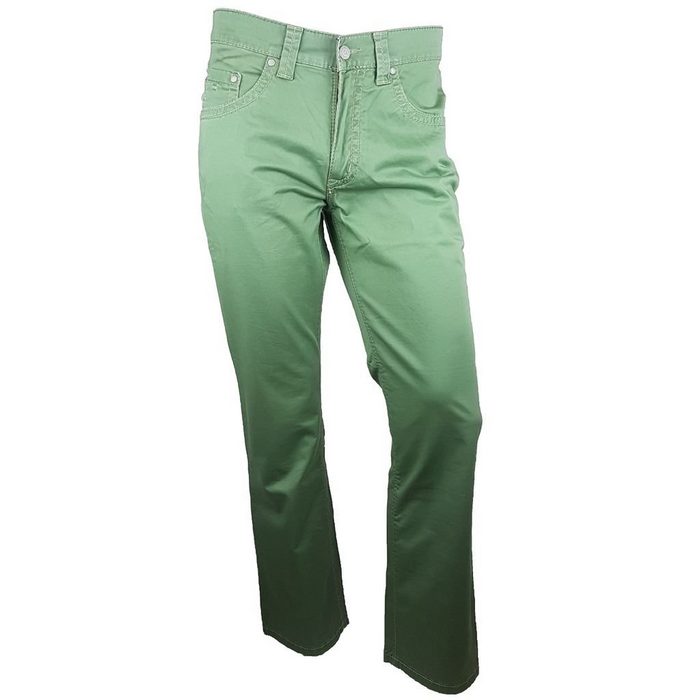 Pioneer Authentic Jeans Straight-Jeans Pioneer Herren Jeans Rando green/grün ohne Waschung Hose normale Naht 42496