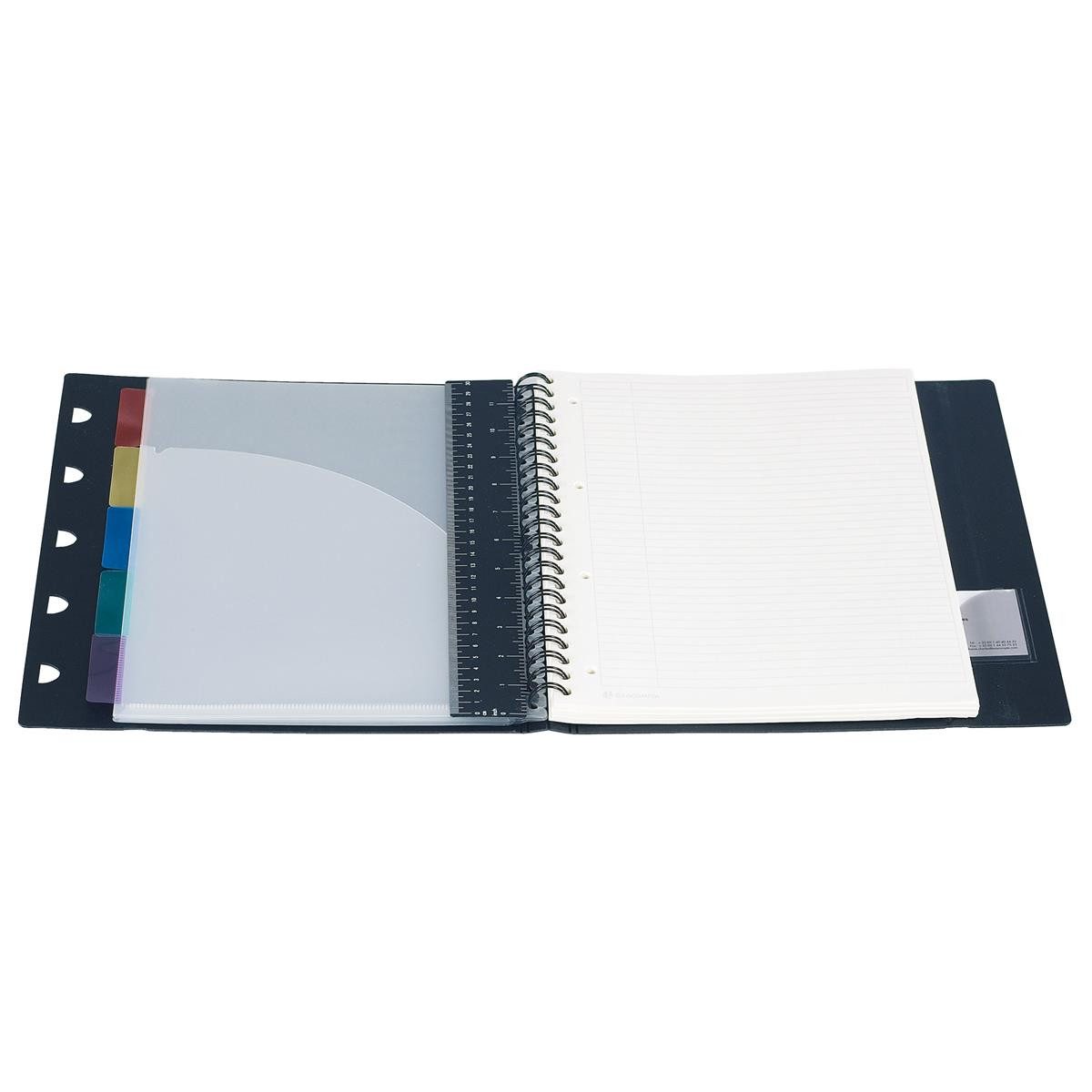 Rhodia Collegeblock RHODIA 132142C RHODIA Collegeblock EXABOOK, A4+, kariert, schwarz
