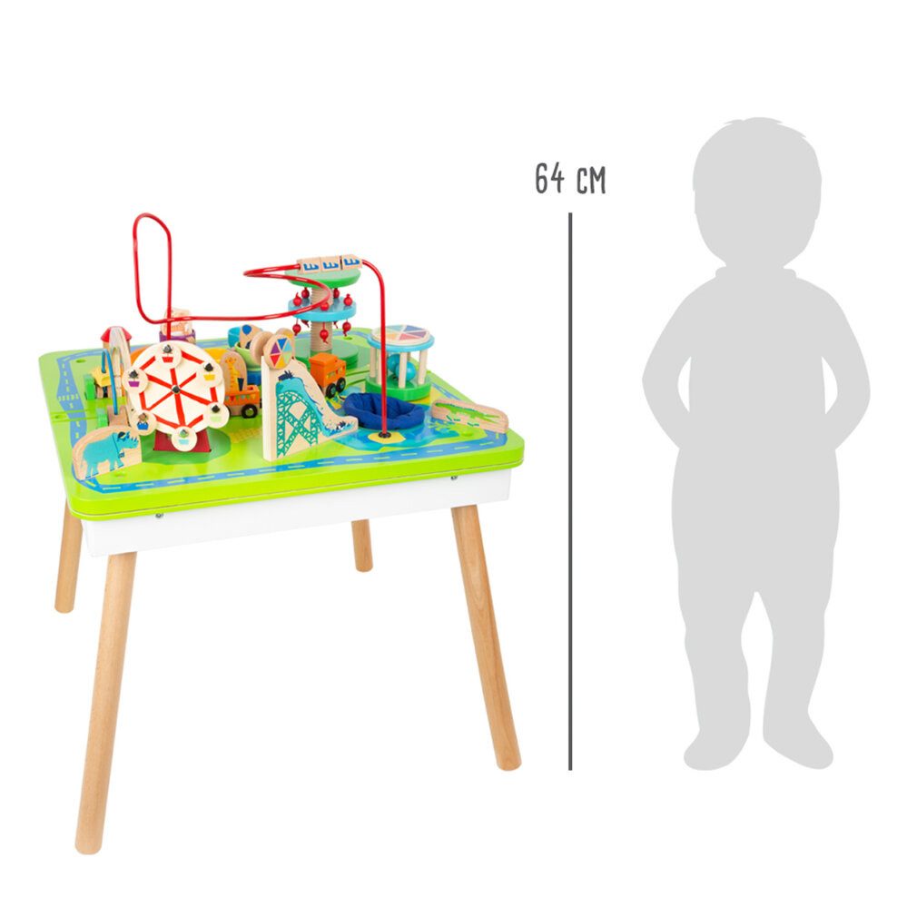 Stapelspielzeug Spieltisch Freizeitpark 3 in 1