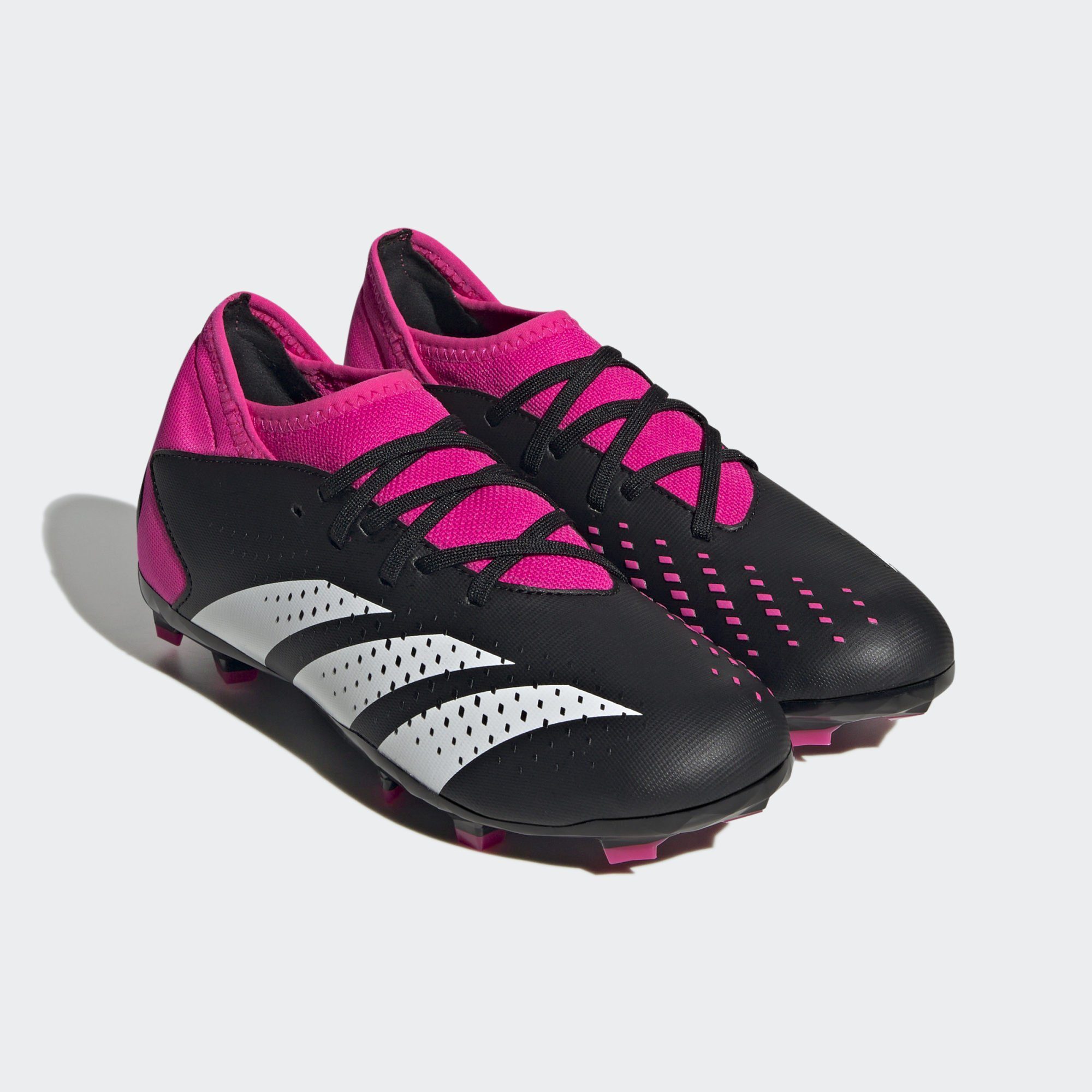 adidas Pink / ACCURACY.3 Fußballschuh Team Core FUSSBALLSCHUH Shock White Black Performance / PREDATOR FG 2 Cloud