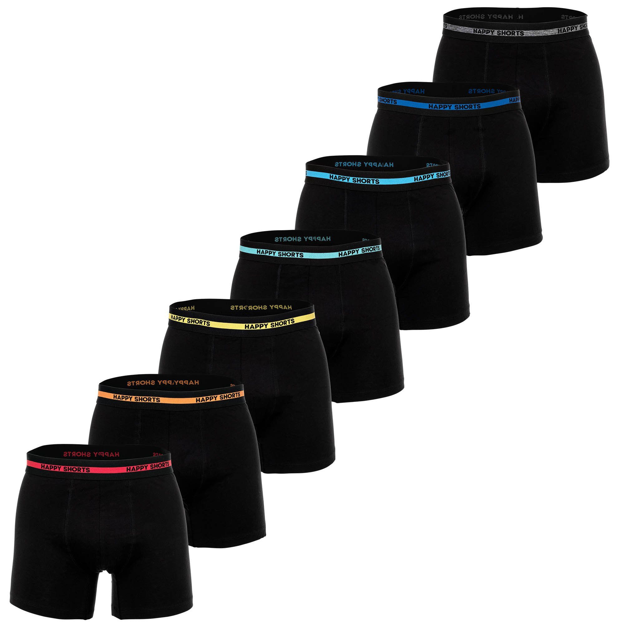Boxer Herren Boxershort 7er Pack Baumwolle