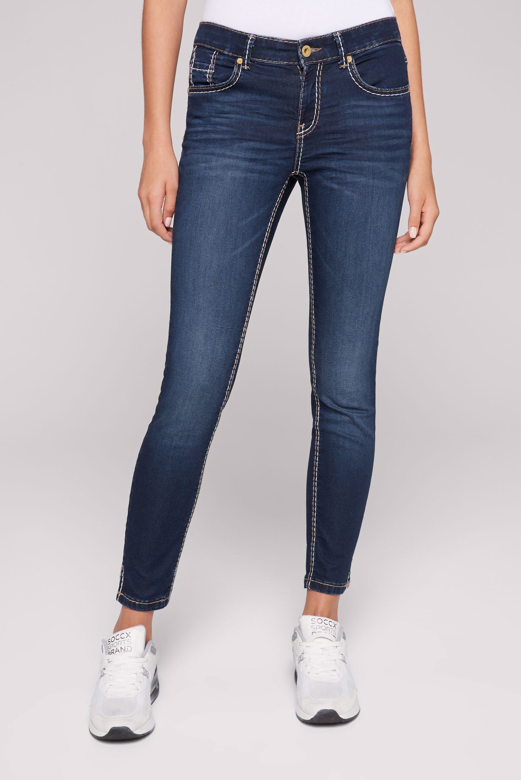 Jean Soccx Angel Slim Fit Pour Femme - Taille W26/L34 - Occasion Très Bon État