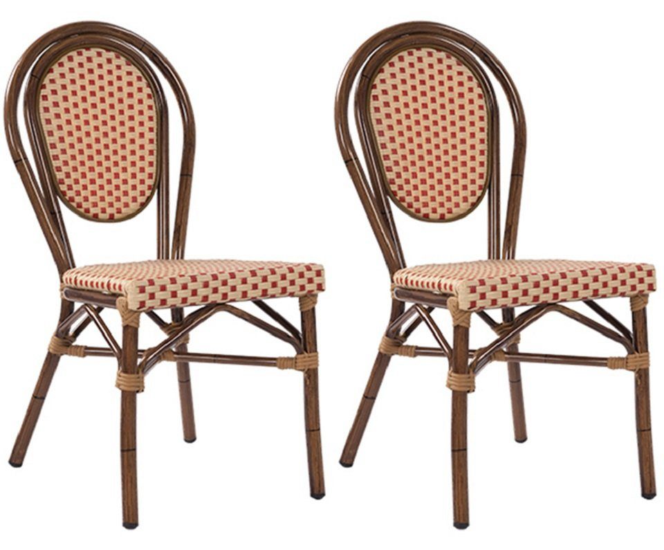 pemora Gartenstuhl Bistrostuhl Terrassenstuhl Outdoor-Stuhl 2-er günstig online kaufen