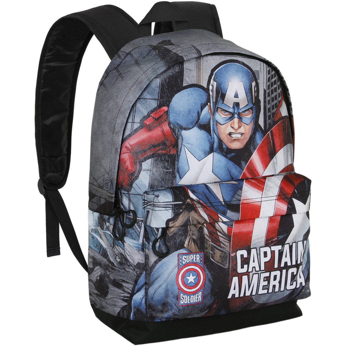 MARVEL Kinderrucksack Captain America Defender-FAN HS 2.0 Unisex Kinder