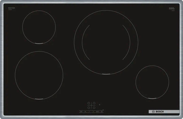 BOSCH Induktions-Kochfeld Serie 4 PIE845BB5E, Quick Start: sofort starten  und die gewünschte Kochstufe wählen