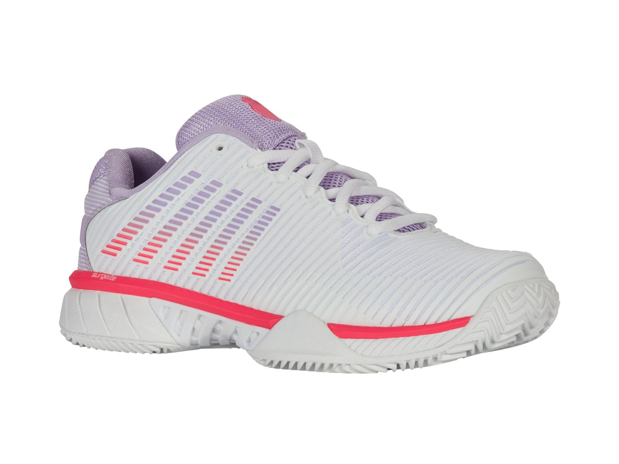 K-Swiss Performance Hypercourt Express 2 HB Clay/Sandplatz weiss/orchid/pink Damen Tennisschuh