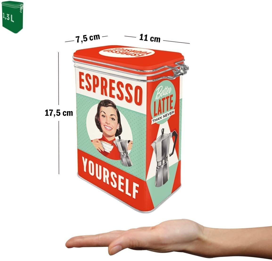 Nostalgic-Art Kaffeedose Aromadose - Say it 50's - Espresso Yourself – Bild 3 von 5