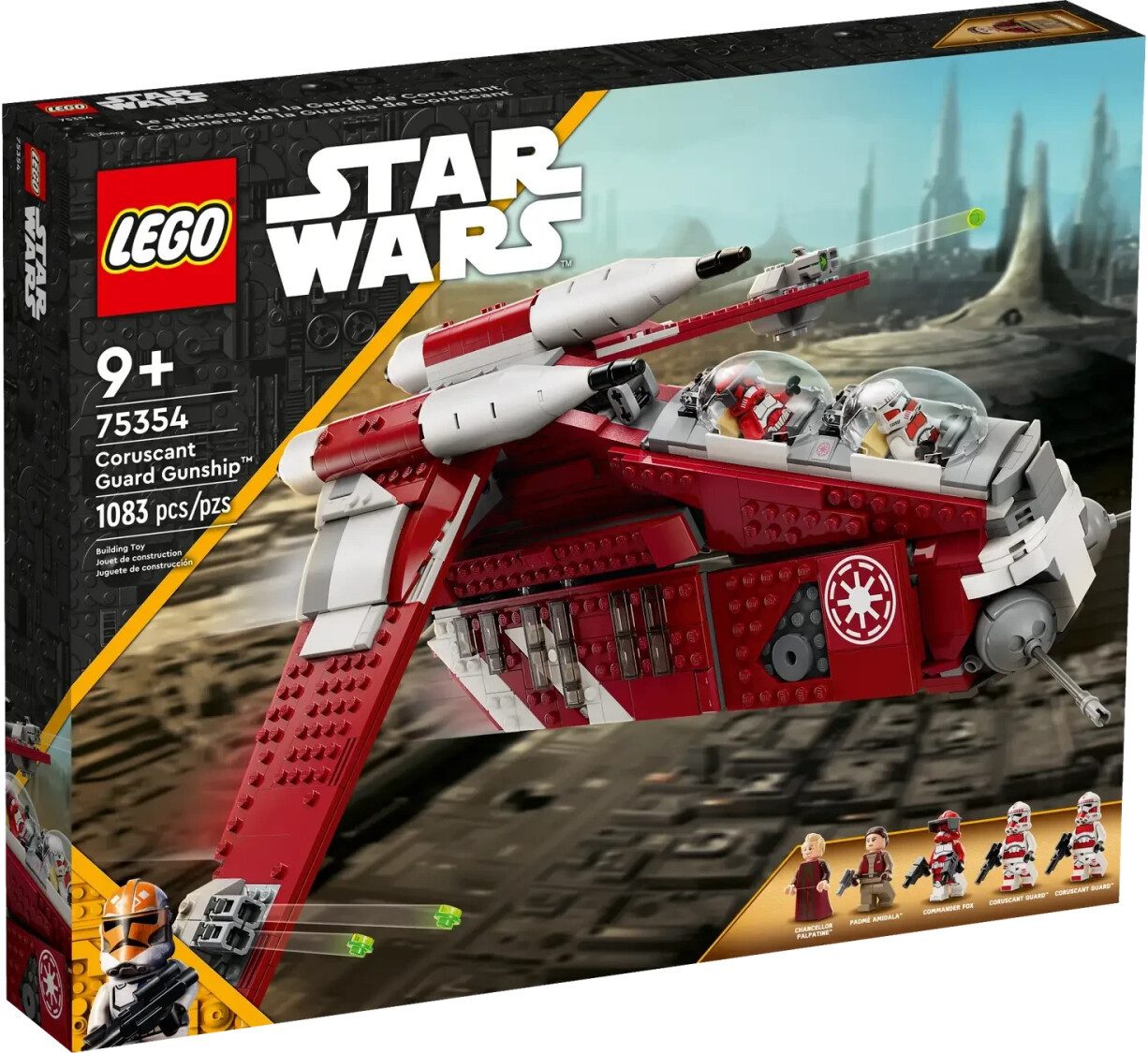 LEGO® Gunship der Coruscant-Wachen (75354) Spielbausteine, (1083 St)