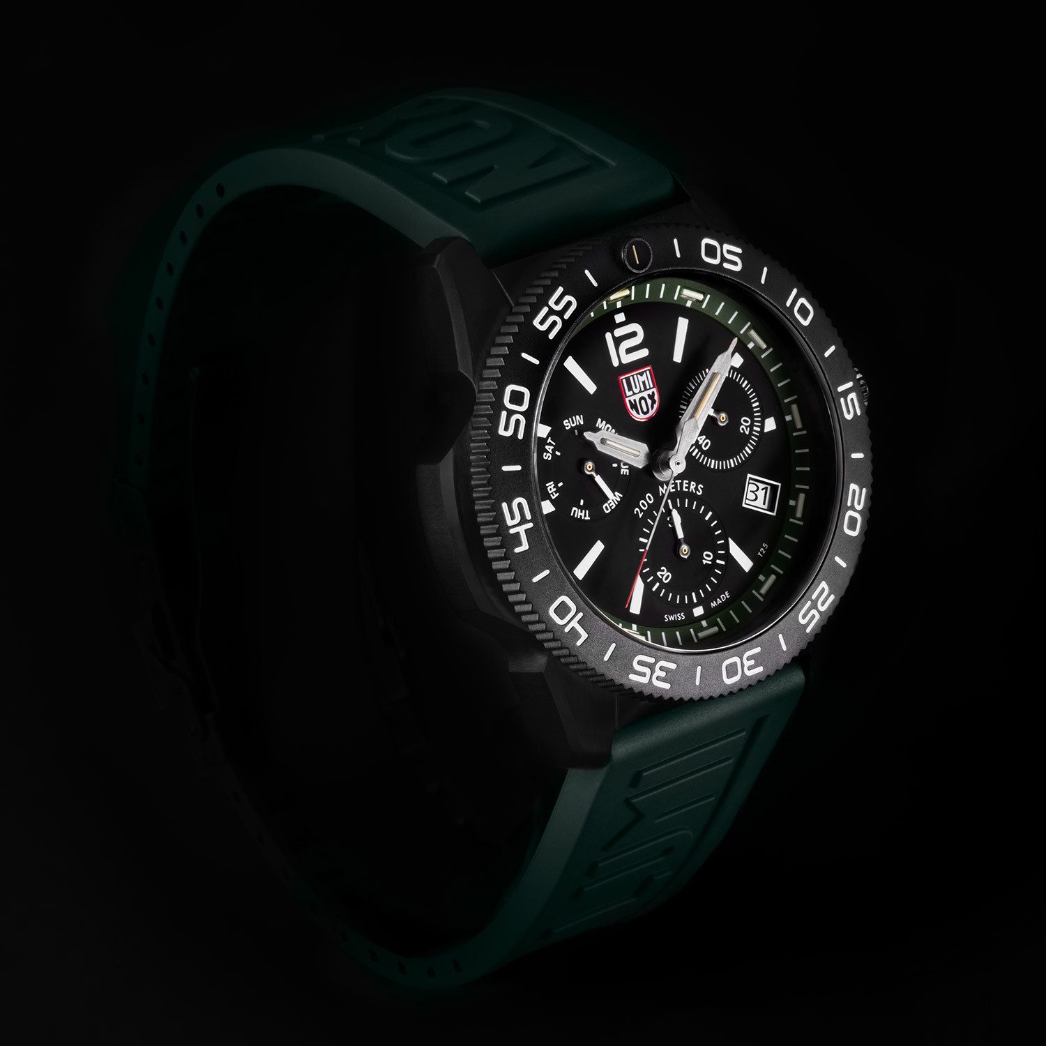 Luminox Quarzuhr Chronograph Pacific Diver Grün