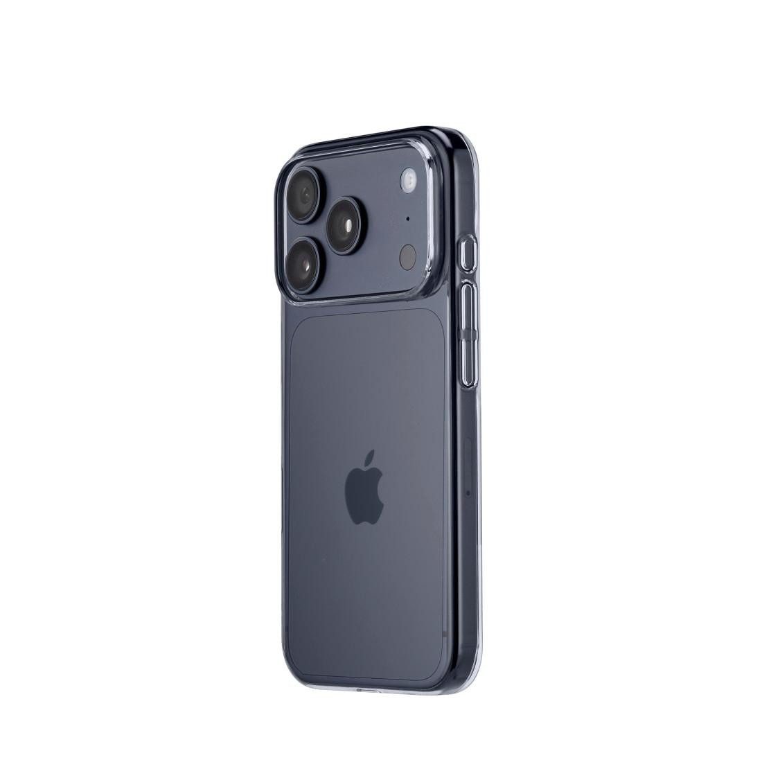 Hama Smartphone-Hülle Handyhülle für Apple iPhone 17 Pro, transparent, ultradünn, Anti-Vergilbung, erhöhte Kanten für mehr Schutz