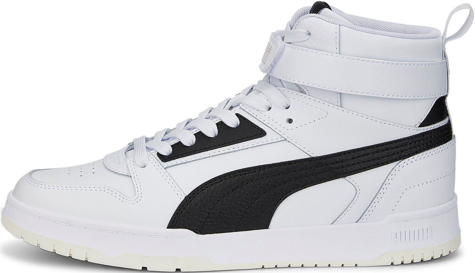 PUMA RBD Game Black-Puma Puma Gold Team Sneaker White-Puma