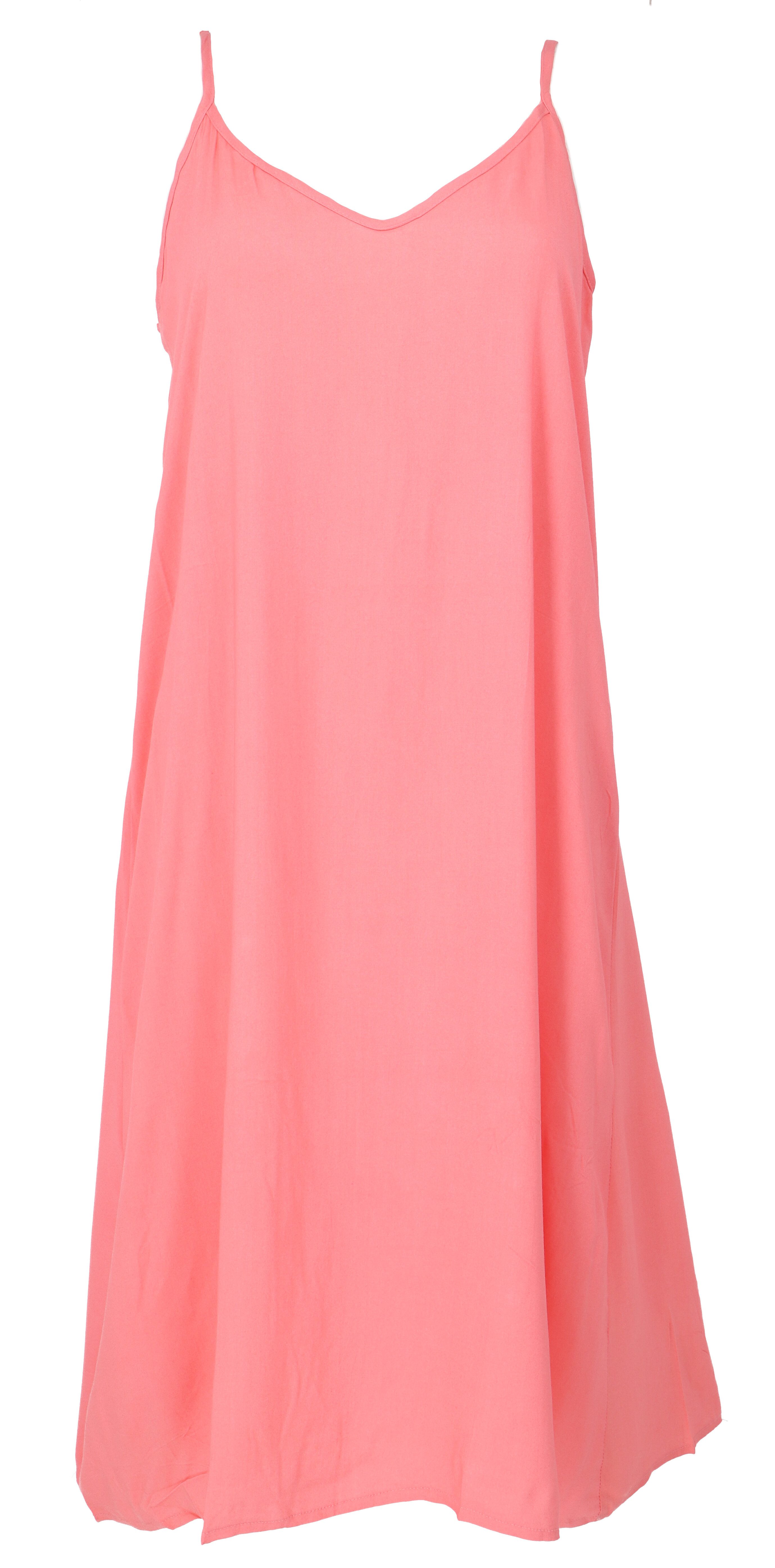 Guru-Shop Midikleid Midikleid, Sommerkleid, Trägerkleid - malve alternative Bekleidung