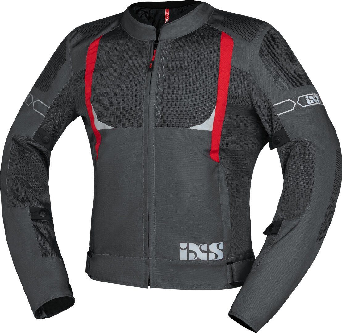 IXS Motorradjacke Trigonis-Air Motorrad Textiljacke Atmungsaktiv protektoren