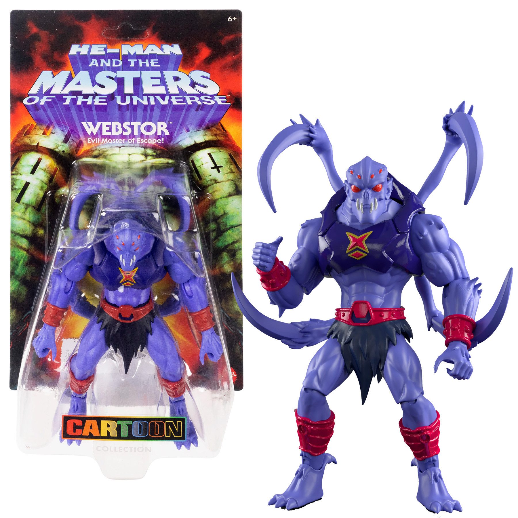 Mattel® Actionfigur Masters of the Universe Origins 200X Cartoon Collection Figur