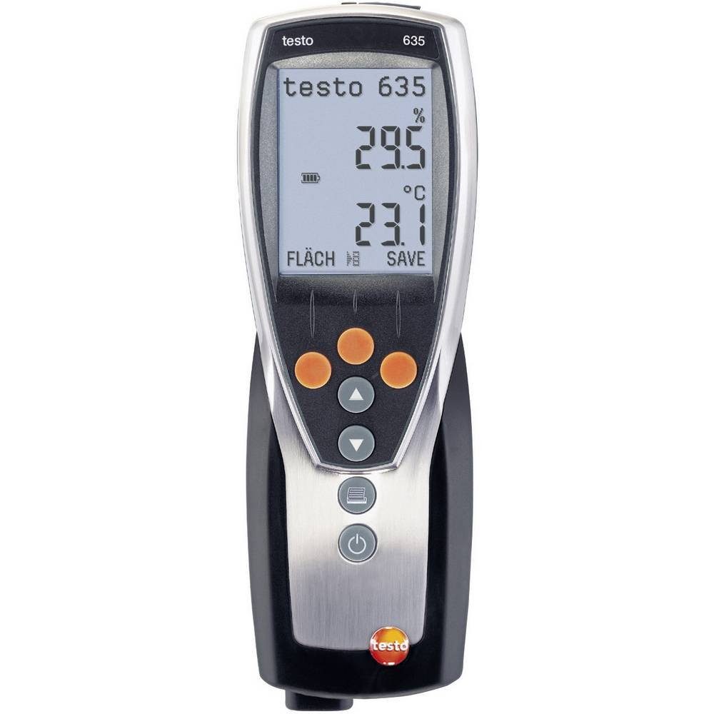 testo Hygrometer Feuchte-/Temperatur-Messgerät, Werksstandard (ohne Zertifikat)