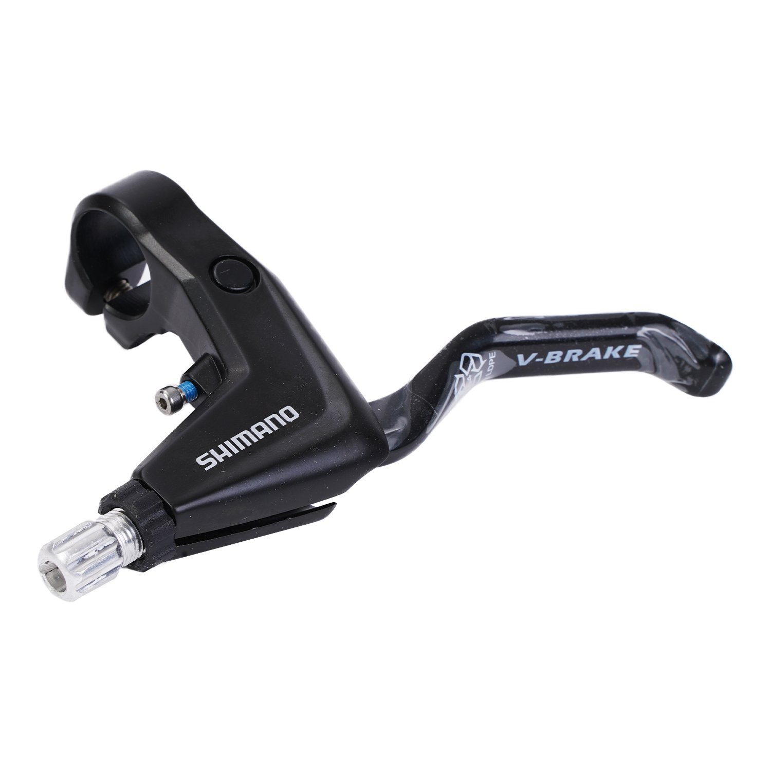 Shimano V-Brake Alivio Fahrrad Bremshebel Links BL-T4000-L, V-Brake Felgenbremse 2-Finger Schwarz