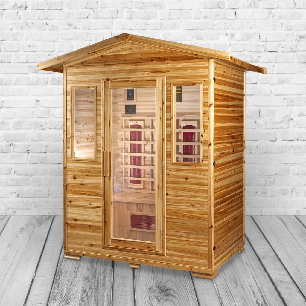 PureHaven Infrarotkabine Helsinki Beta 153x125x210 cm