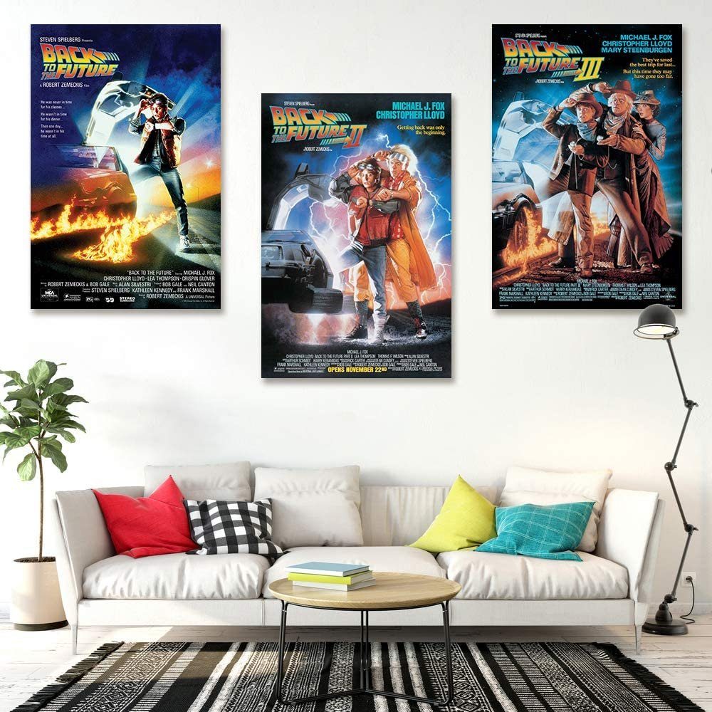 Close Up Poster Zurück in die Zukunft Poster Set Teil I bis III 68,5 x 101, günstig online kaufen