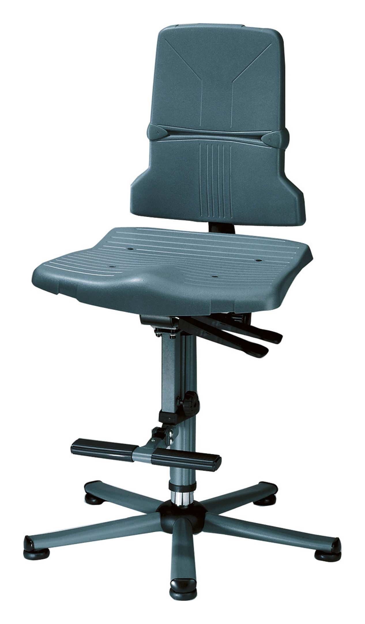 bimos Drehstuhl, Arbeitsdrehstuhl Sintec 3 grau 9821-1000