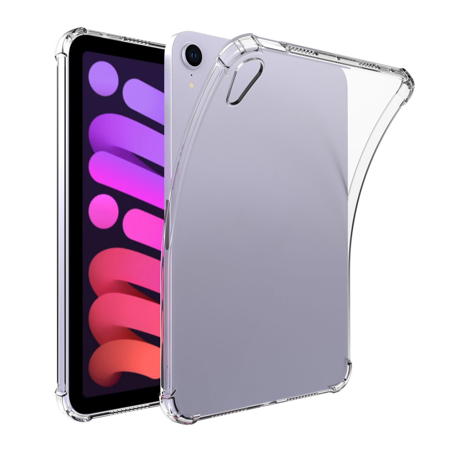 Cadorabo Tablet-Hülle Apple iPad Air 13 2024, Tablet Hülle TPU Silikon Schutzhülle Slim Transparent Case Cover