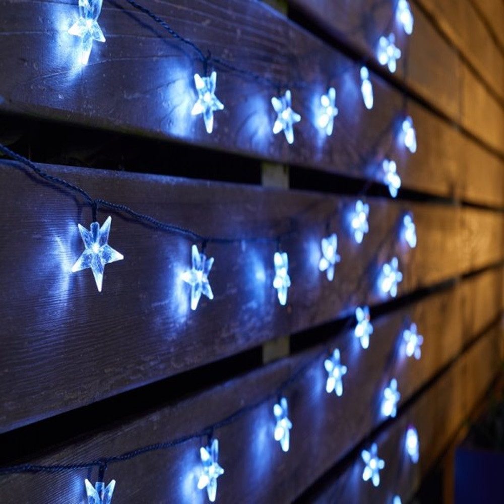 Smart Garden LED Solarleuchte Ultra Solar Lichterkette - 100 Sterne, LED fest integriert