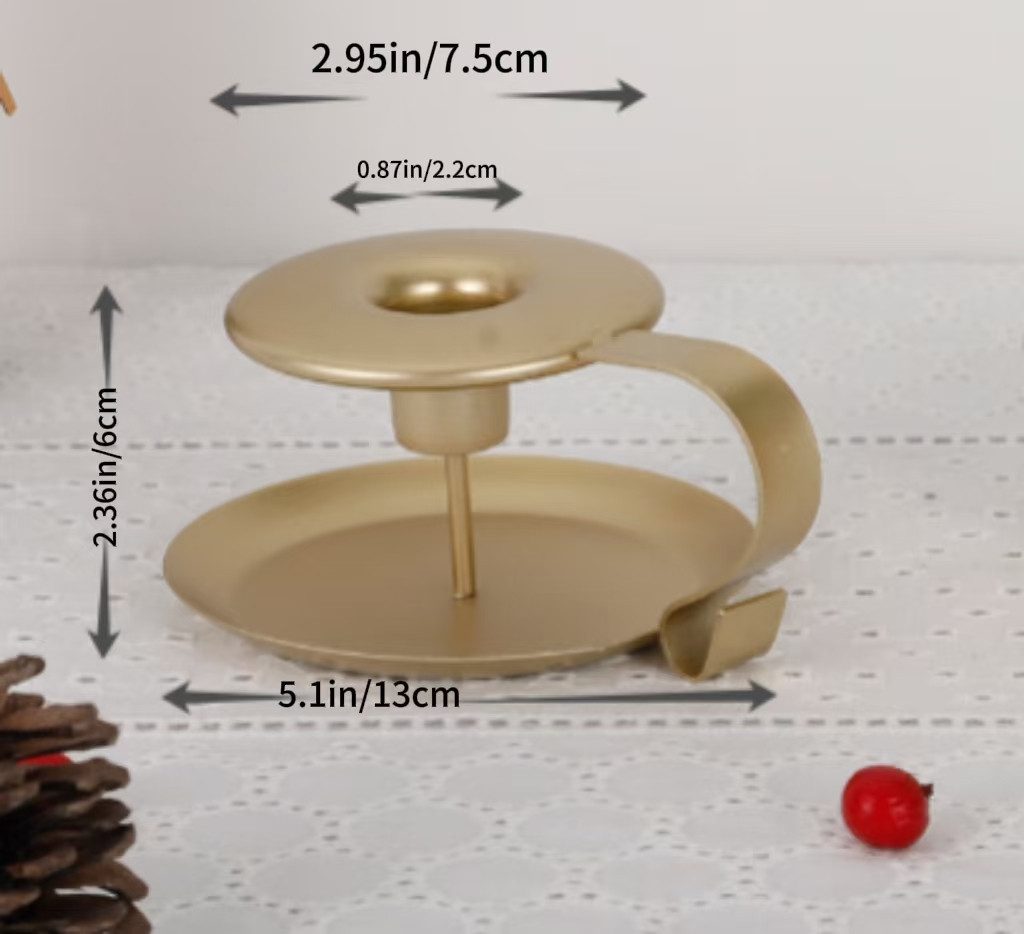 Auledio Kerzenständer Oster-Kerzenständer – Retro-Kerzenständer, 2er günstig online kaufen