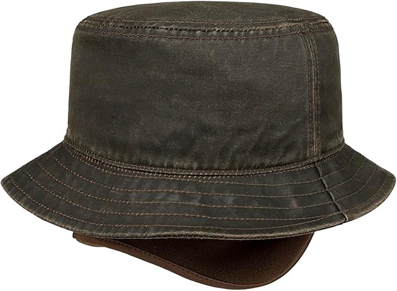 Stetson Schlapphut Bucket Hat Vintage mit Ohrenklappen