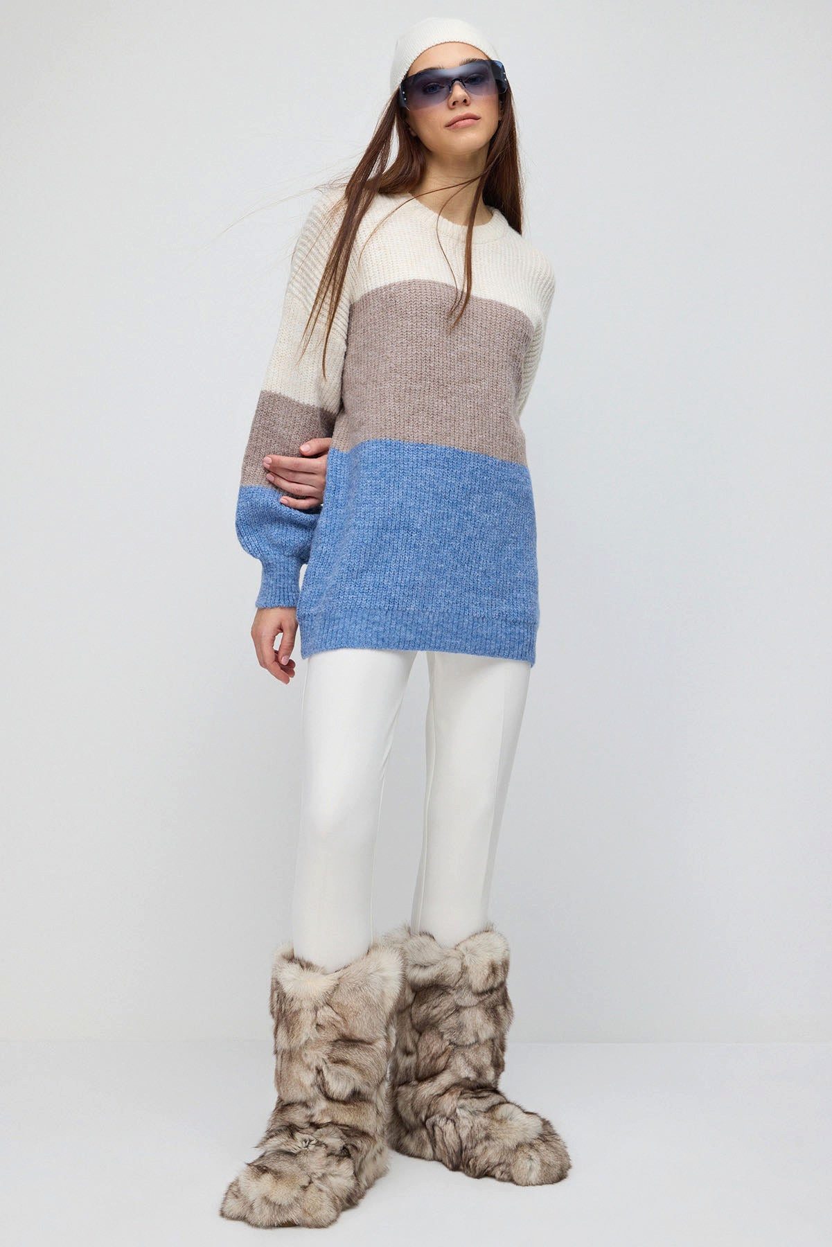 No Matter What Longpullunder Oversize-Strickpullover