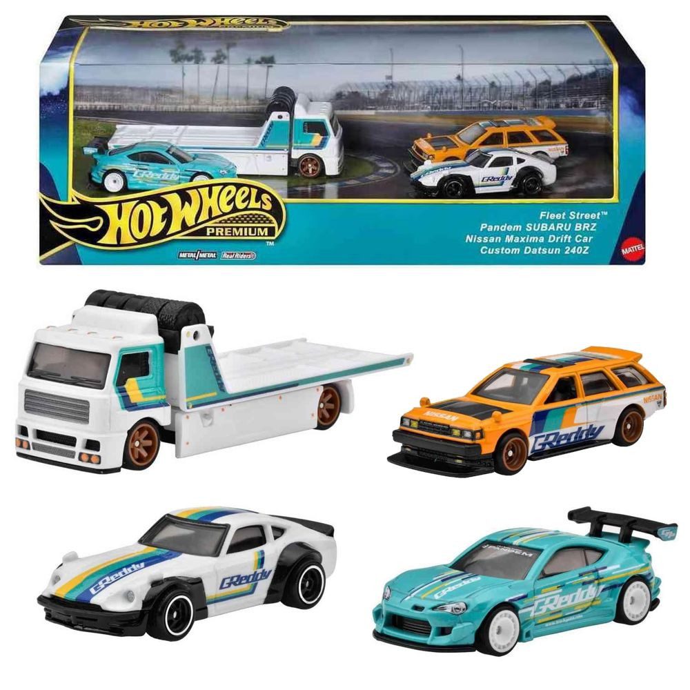 Hot Wheels Spielzeug-Rennwagen Drifting Hot Wheels Premium HRT53 4er Collec günstig online kaufen