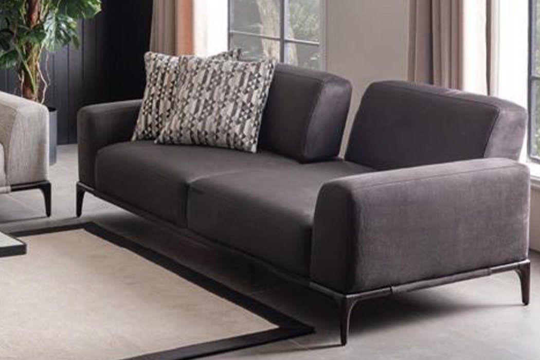 JVmoebel Sofa, Sofa 3Sitzer Braun Sofas Stil Luxus Wohnzimmer Modernes Design Polster