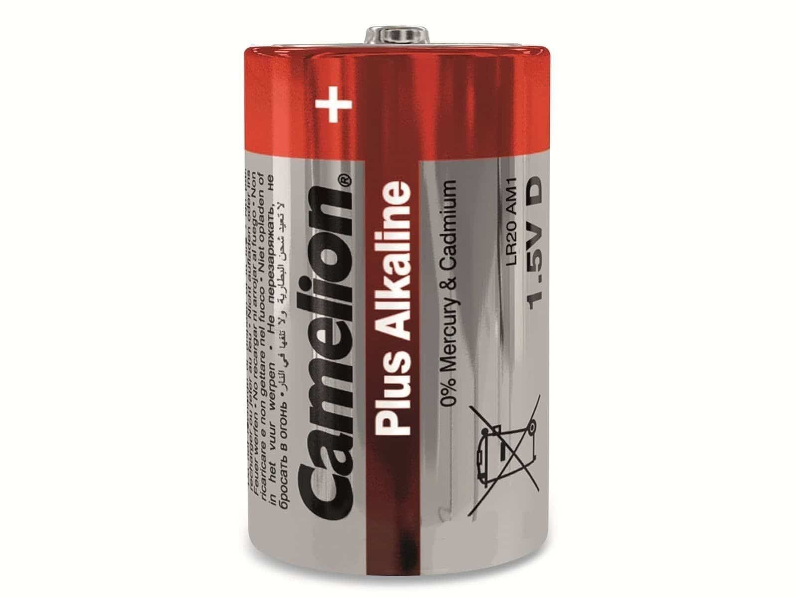 Camelion Mono-Batterie, Plus-Alkaline, LR20, CAMELION Batterie 2