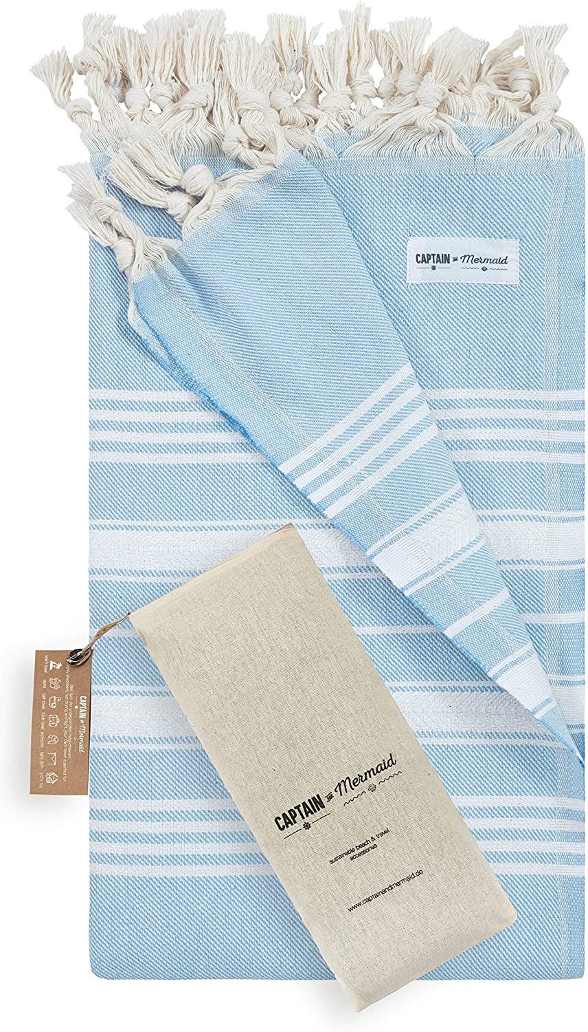 CAPTAIN and Mermaid Strandtuch Captain&Mermaid Premium günstig online kaufen
