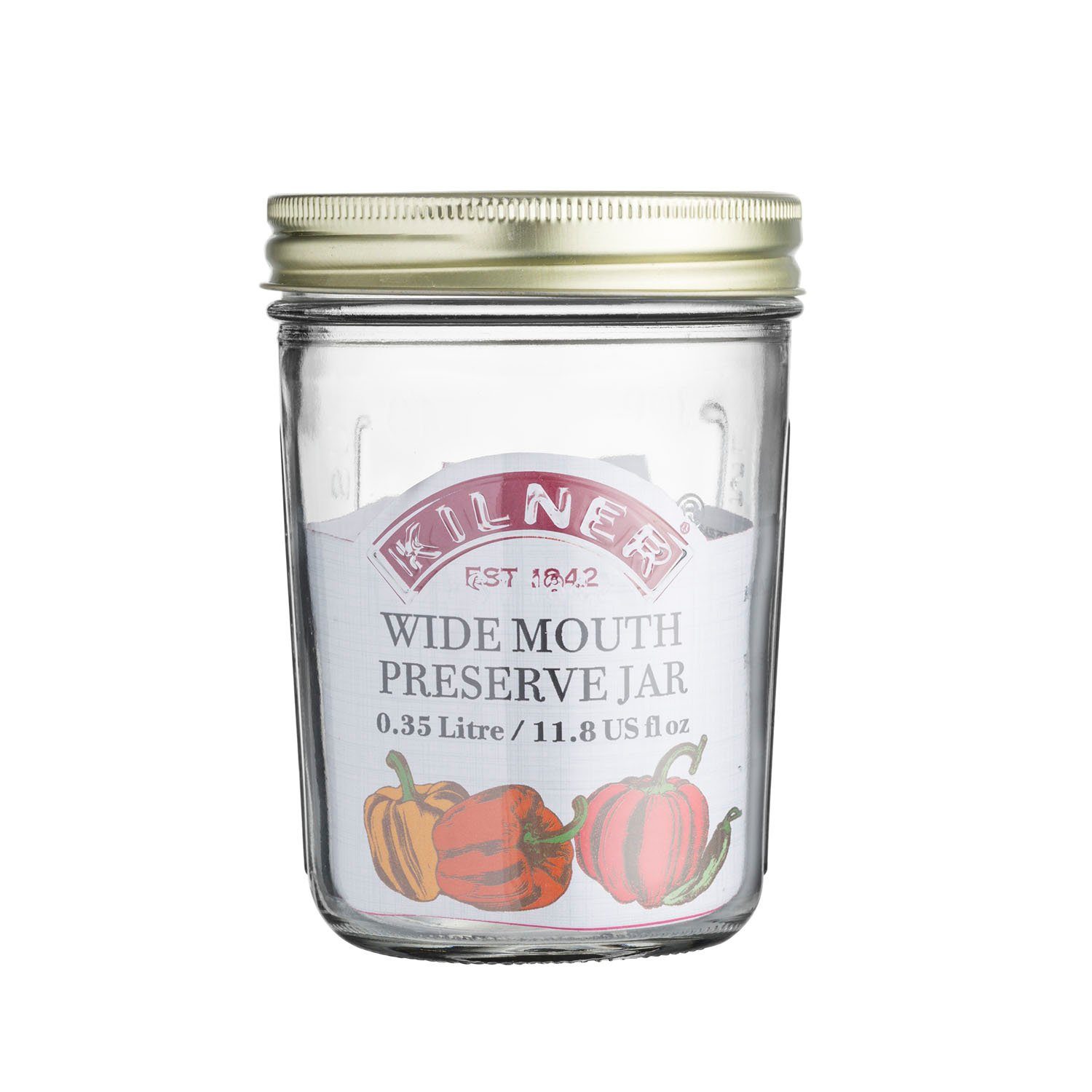 KILNER Einmachglas, Glas/Metall