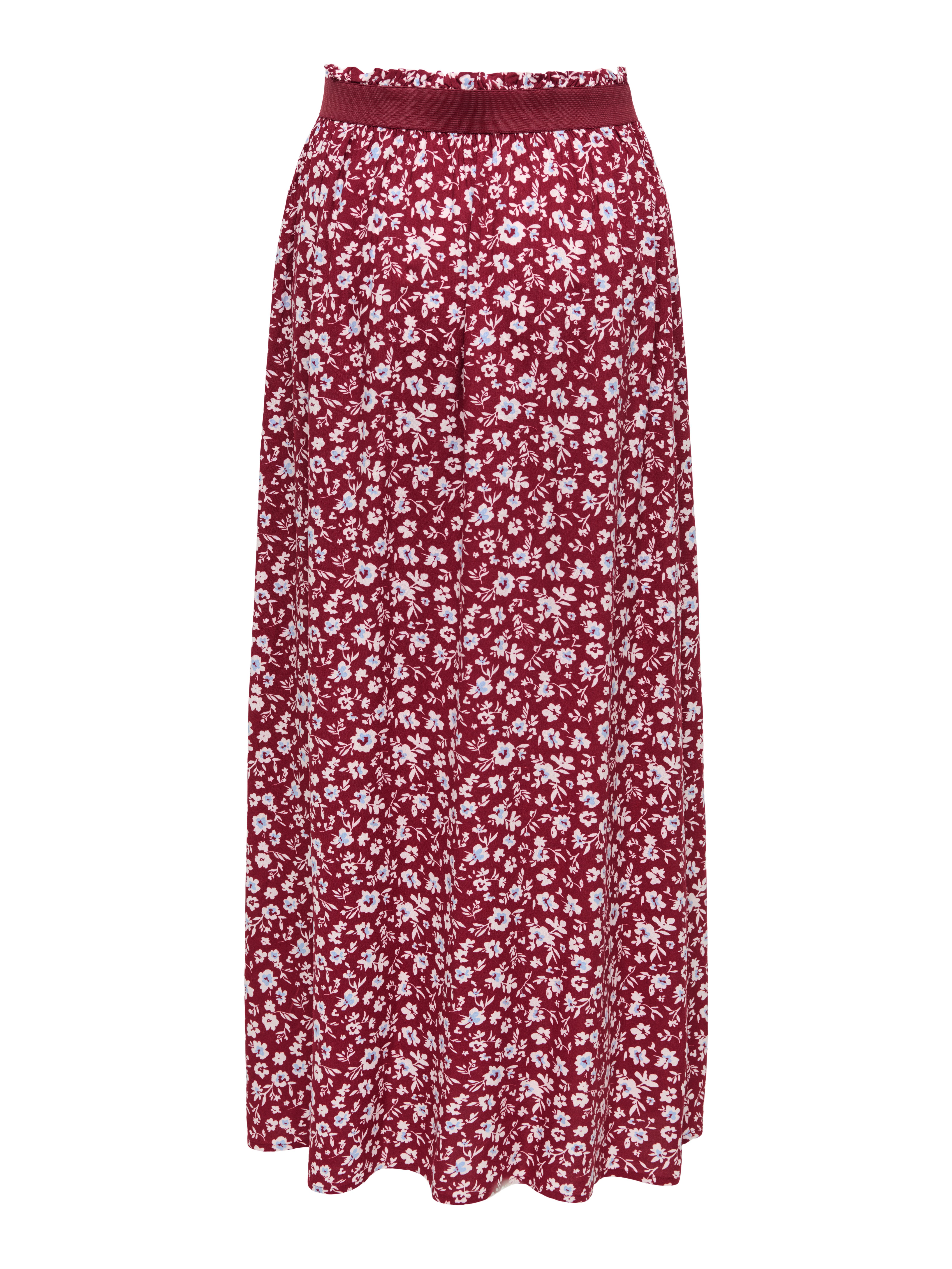 ONLY Maxirock ONLVENEDIG AOP LIFE LONG SKIRT Viskose, wadenlang