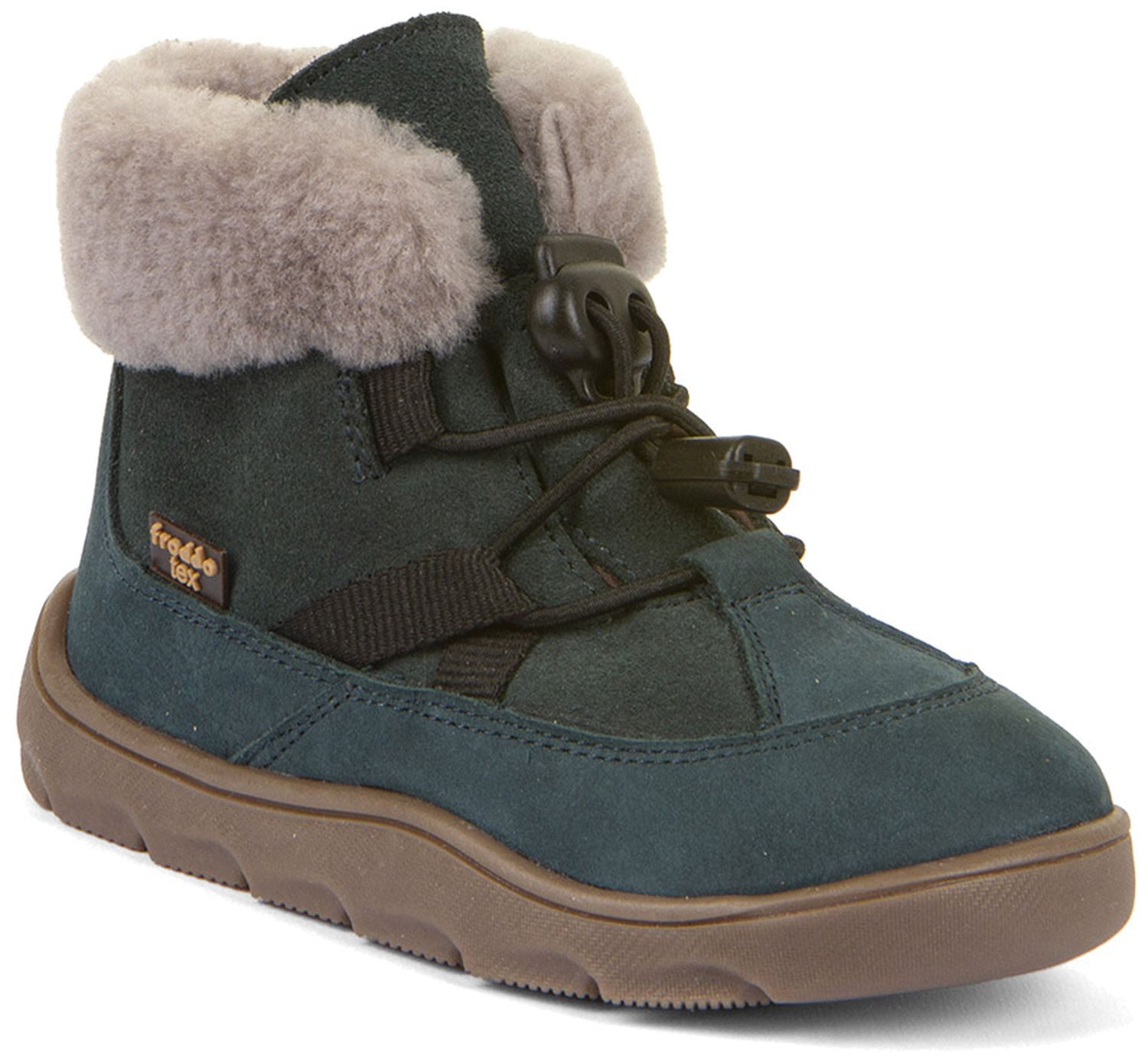 Froddo Zeru Tex Cosy Barefoot Petroleum Sneaker