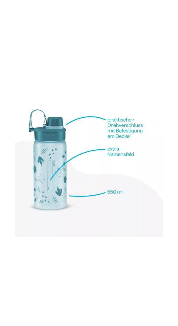 ergobag Trinkflasche Trinkflasche, auslaufsicher und kohlensäuregeeignet