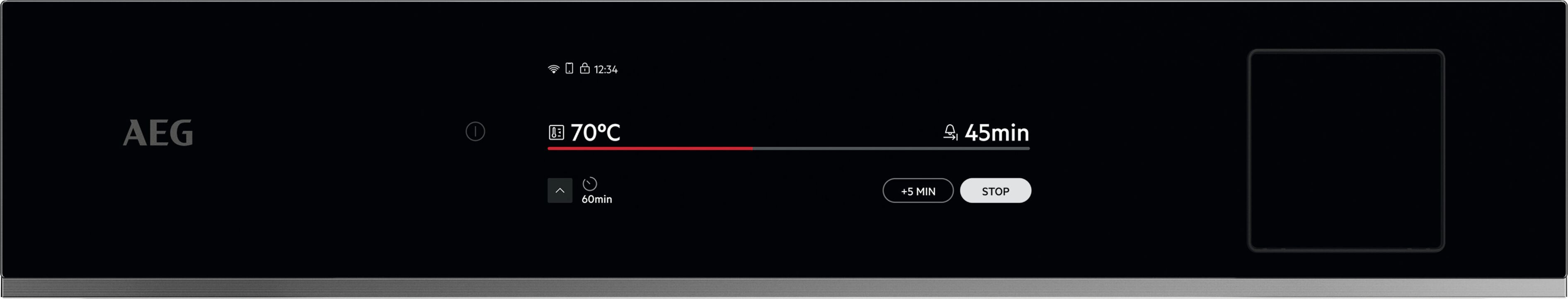 AEG Einbaubackofen 9000 TP9SB82WAB, Steam Clean, mit Dampfreinigung, mit automatischer Dampfzufuhr Steamify®