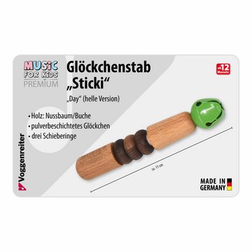 Voggenreiter Glocke Music For Kids Premium Glöckchen-Stab Sticki Day