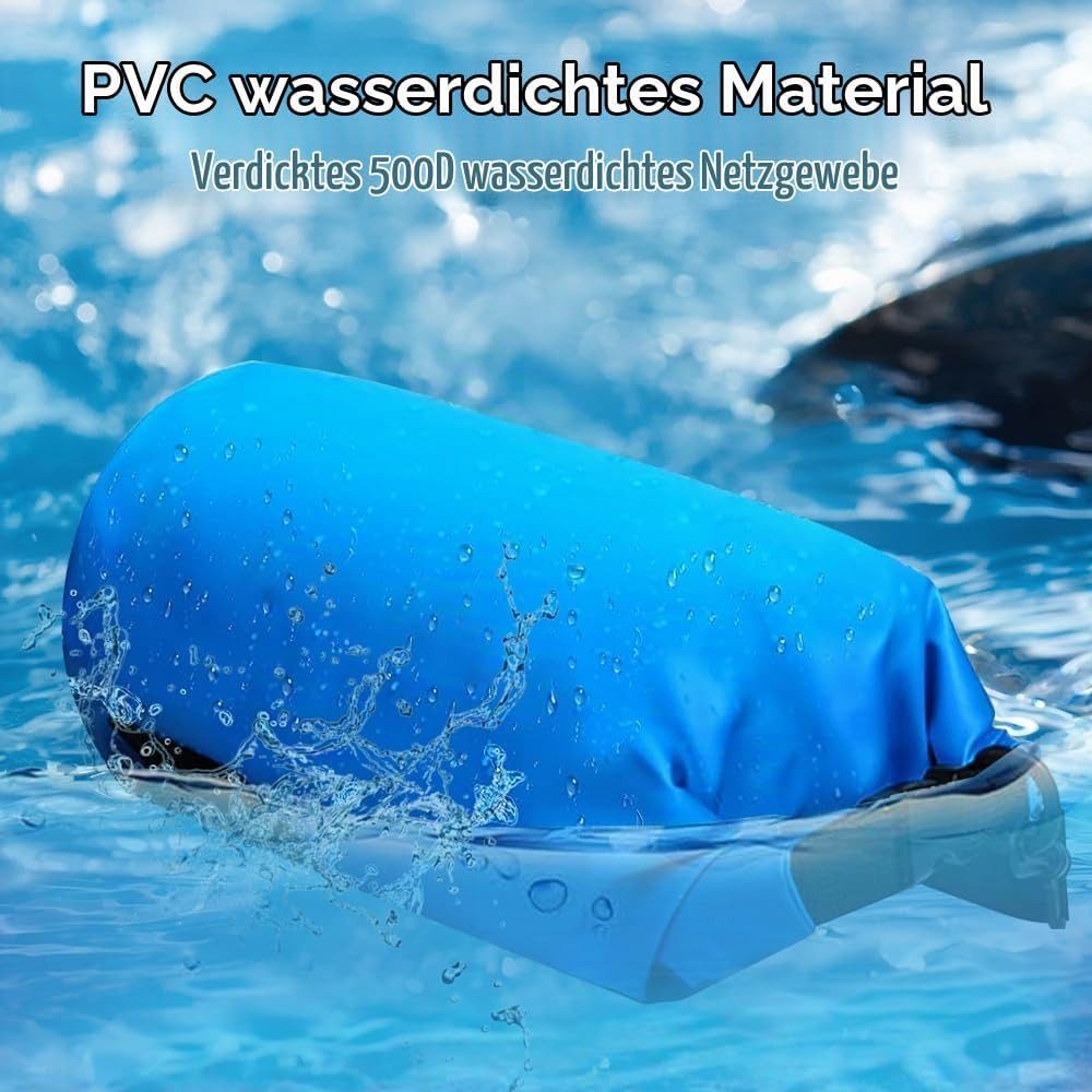 FELIXLEO Drybag Dry Bag 10L wasserdichte Tasche mit Schultergurt Roll Top für Outdoor