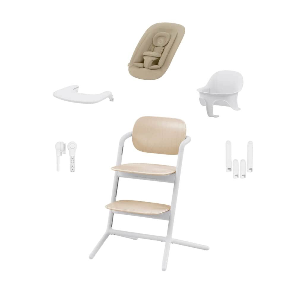 Cybex Hochstuhl Cybex Lemo Hochstuhl 4in1 Set mit Neugeborenenset